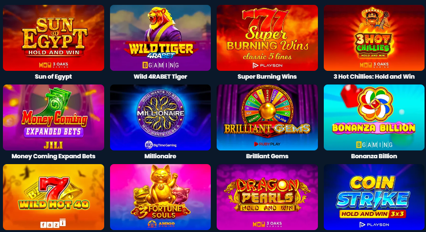 4rabet slots