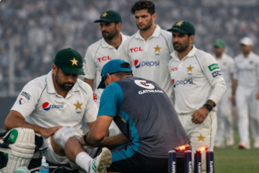 Babar Azam injury