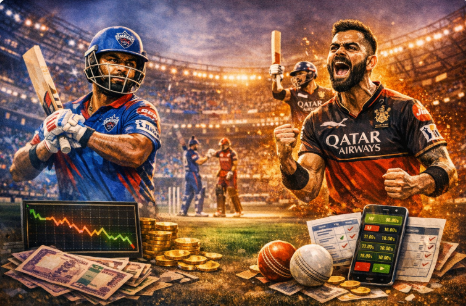 DC vs RCB betting swings