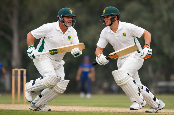 Father son cricket partnership