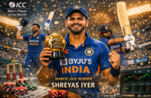 ICC Men’s Player of the Month March 2026