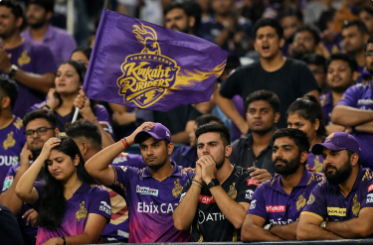 KKR fans react