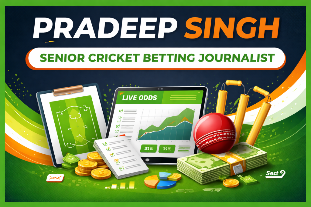 Pradeep Singh journalist cricket-betting.net