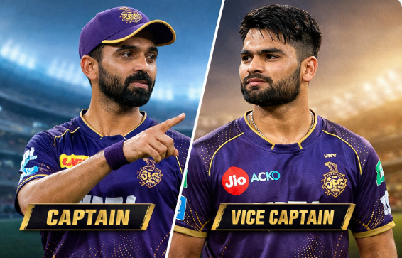 Rinku Singh KKR Vice Captain