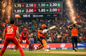 SRH vs PBKS live odds