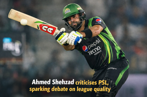 Shehzad Criticises PSL