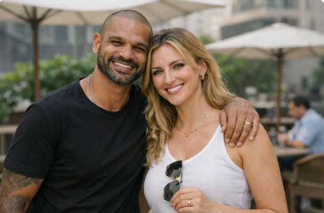Shikhar Dhawan Sophie Shine marriage