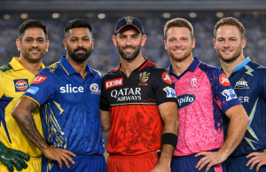 Top 5 finishers in T20 cricket