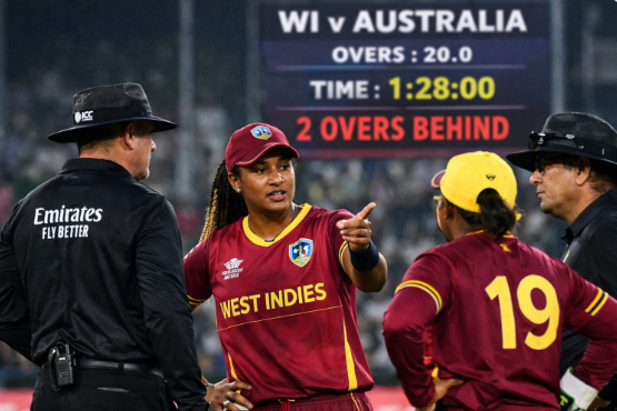 West Indies Women Penalised