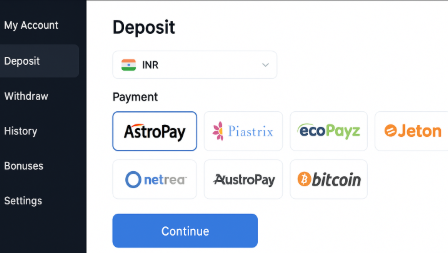 astropay deposit