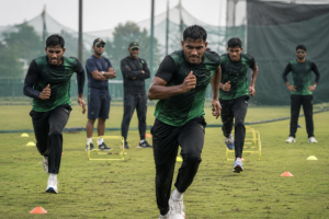 Generic Bangladesh fast bowlers train ahead of a Sri Lanka tour as betting markets react to workload concerns.