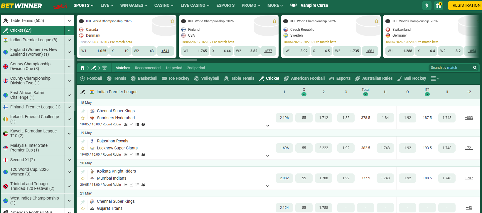 betwinner sport