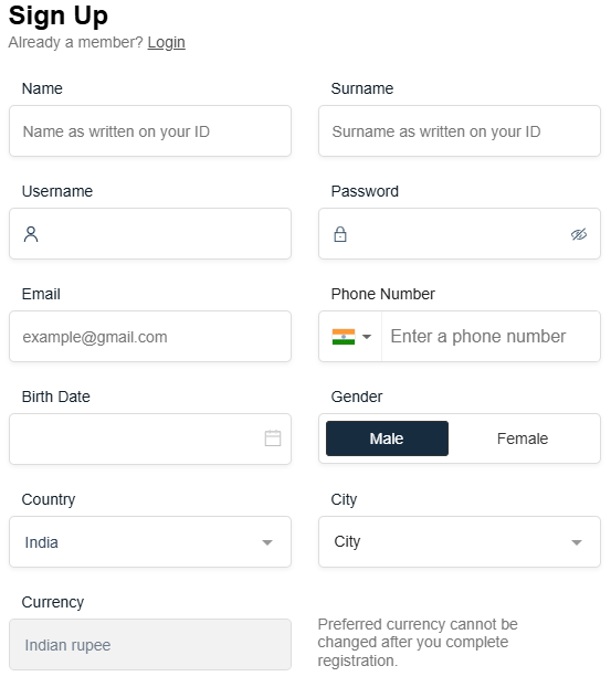 claiming free bets-register
