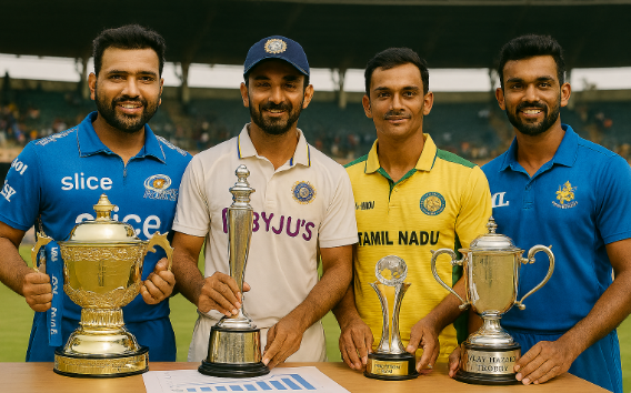 cricket tournament -trophies