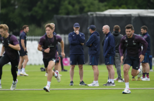 England players train at The Oval as questions continue over leadership and team culture.