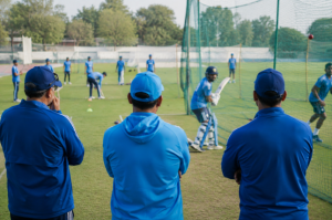 India A players training ahead of their England tour.