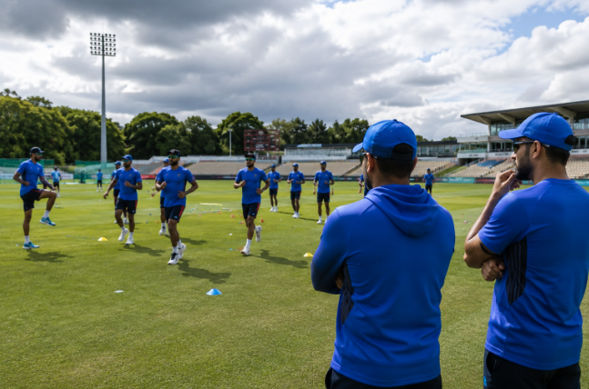 Generic India cricketers train before the Ireland 1st T20I as team-news markets wait on the final XI.