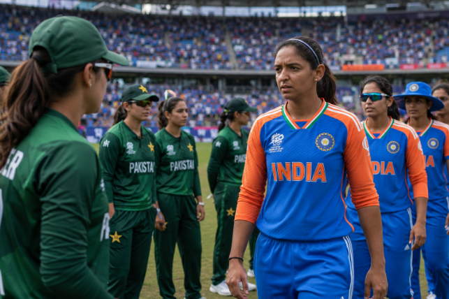 India Women and Pakistan Women prepare for their ICC Women's T20 World Cup clash at Edgbaston.