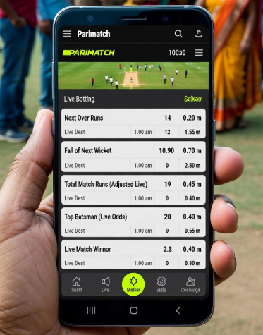 live cricket betting markets