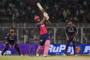 Vaibhav Sooryavanshi during a standout IPL innings that attracted praise from Pat Cummins.