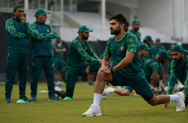 Pakistan players during a training camp as the PCB prepares to introduce a new format-based central contracts system.