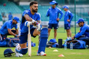 India monitor Virat Kohli's fitness before the ODI series against Afghanistan.